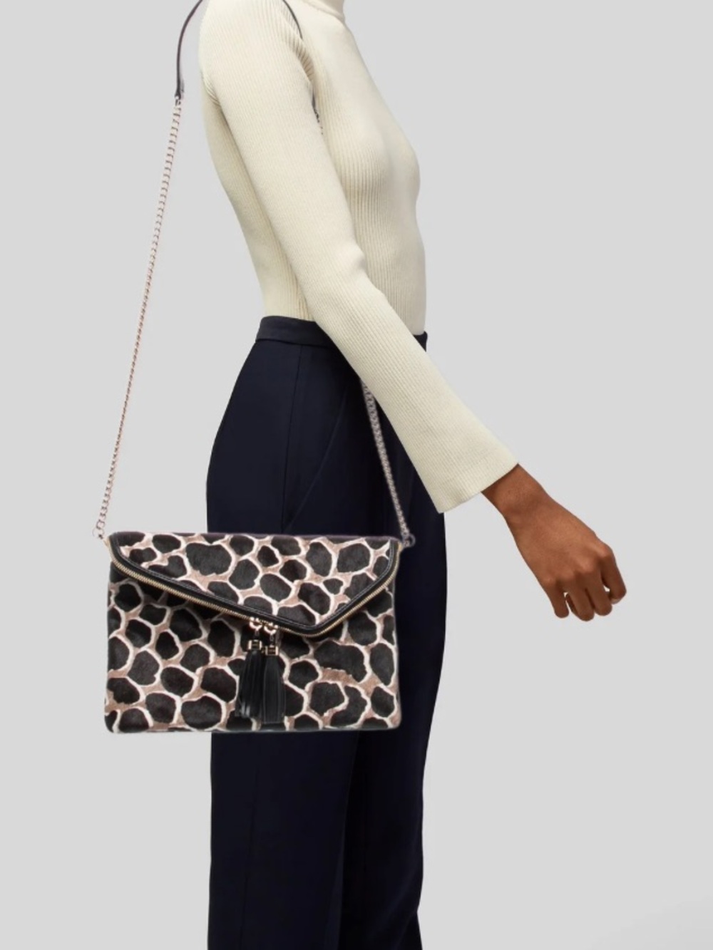 Henri Bendel Ponyhair Clutch NWOT - Picture 2 of 6